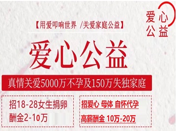 成都捐卵助孕生子 爱心志愿者招募